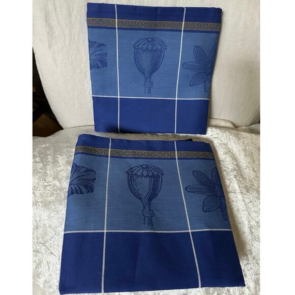 2 Le Jacquard Francais Tea Towels Primrose Bordier French provincial herbs new - Picture 7 of 16